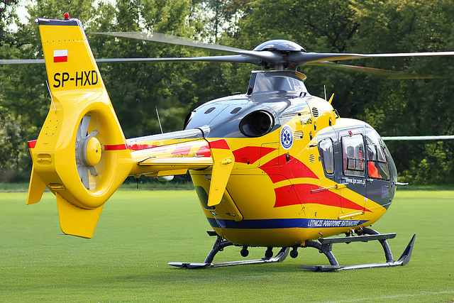 Helicopter medical transpor